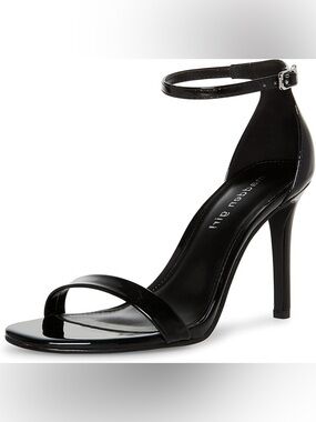 Madden Girl Brazen Two-Piece Stiletto Dress Sandals- Size 8.5
